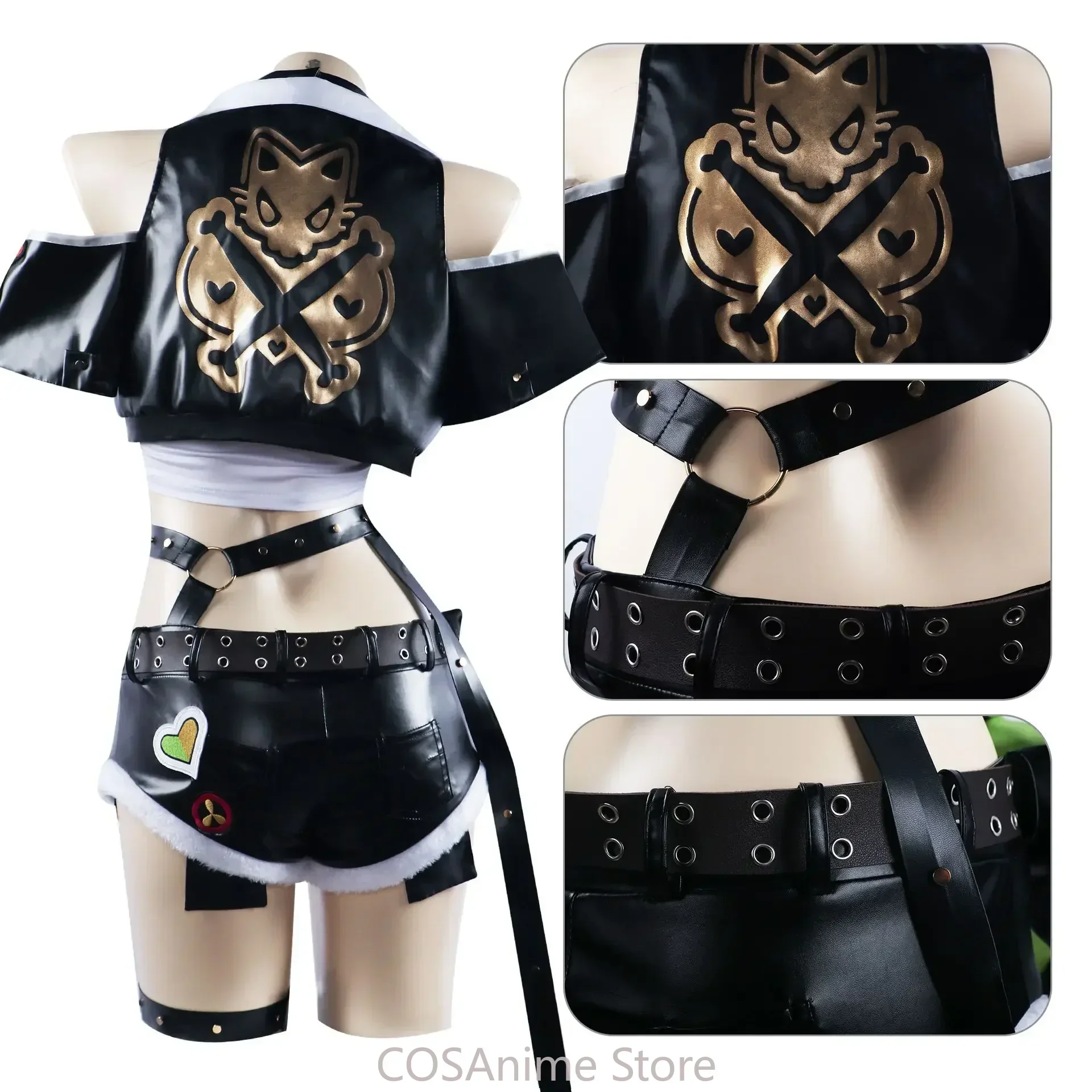 zenless-ゾーンゼロニコールデマラコスプレ衣装小道具漫画の服スーツアクセサリーパーティー服ハロウィンアニメロールプレイ