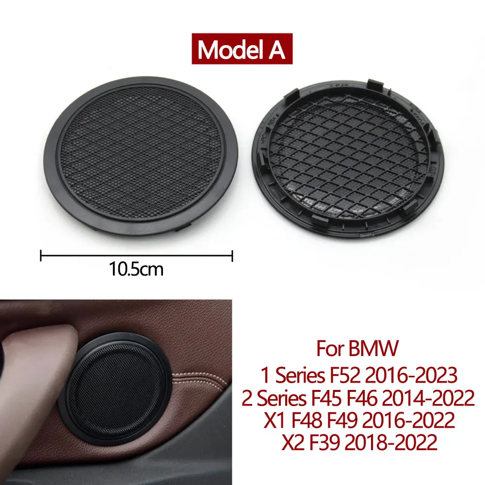 Car Interior Front Rear Left Right Door Loudspeaker Speaker Grille Cover For BMW F48 F49 F39 F52 F45 F46 51417424739 51417423792
