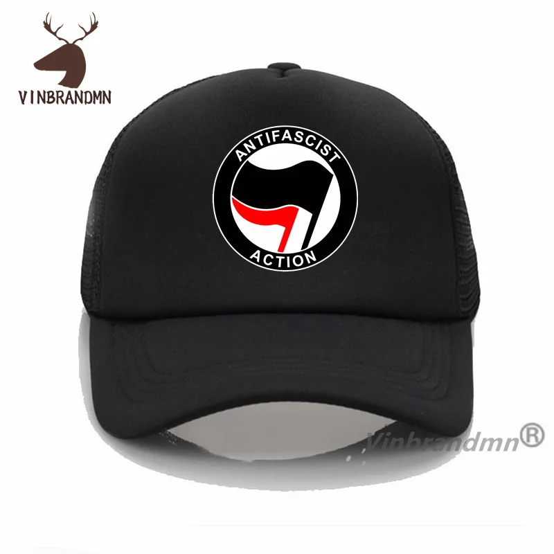 Antifascist Action Baseball Caps Antifa Logo Anti-Fascist Antifascism Hats Antifa International Justice Anti-Racist Fishing Hat