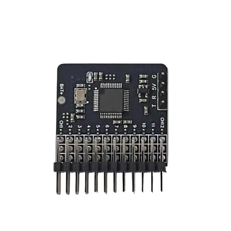 【RECOMENDAR】CRSF ELRS 12 Channel PWM Adapter Board For RC Models Drone Car Boat Featuring 12 PWM Outputs BEC 5V Power Supply Bui