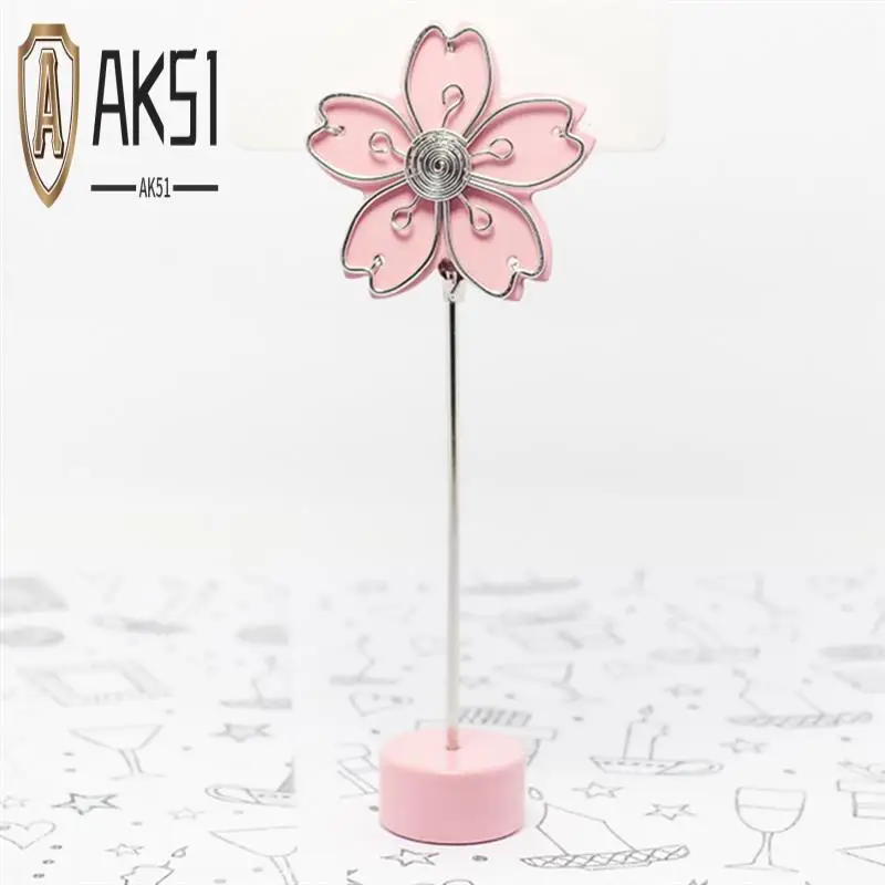 

AK51-5-комплект зажимов для заметок, металлический настольный зажим для фотографий, зажим для визитных карточек, как показано на рисунке, нержавеющая сталь для украшения стола, вечеринки, мы