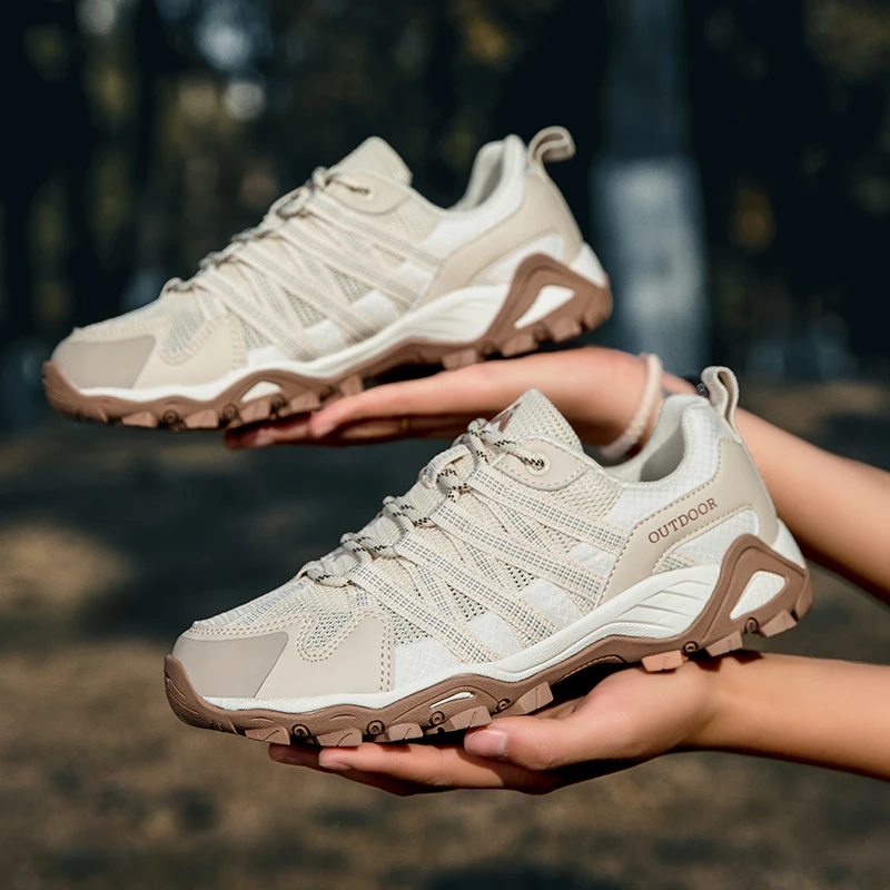 

2025 Hot Sale Hiking Shoes For Men Women Outdoor Walking Shoes Unisex Professional Walking Trainers Couples Travel Shoe