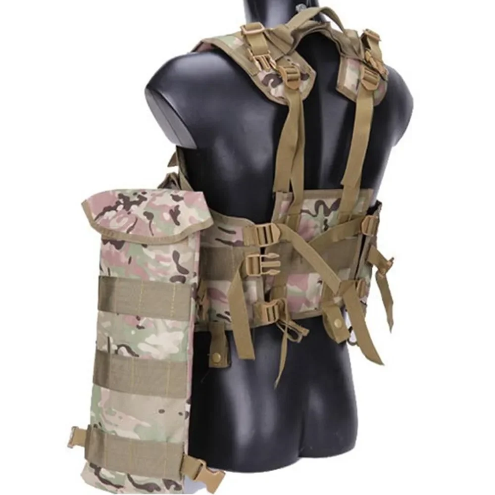 High Quality Army Jacket Hunting Safety Tactical Vest Clothing Uniform Armored Security Protection Water Bag Men Protective Suit