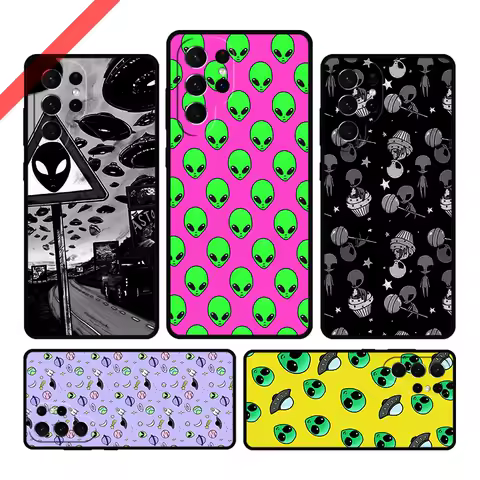 Alien Horror Phone Case For Samsung Galaxy S20 FE S21 S10 S23 Plus S24 S22 Ultra Coque Note20 Note10 S9 S8 Cover Capa