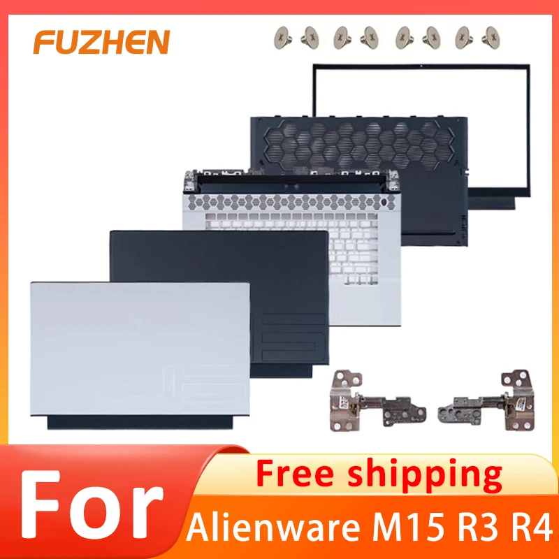 

98% новая крышка для Alienware M15 R3 R4, задняя крышка ЖК-дисплея/подставка для рук/нижний корпус