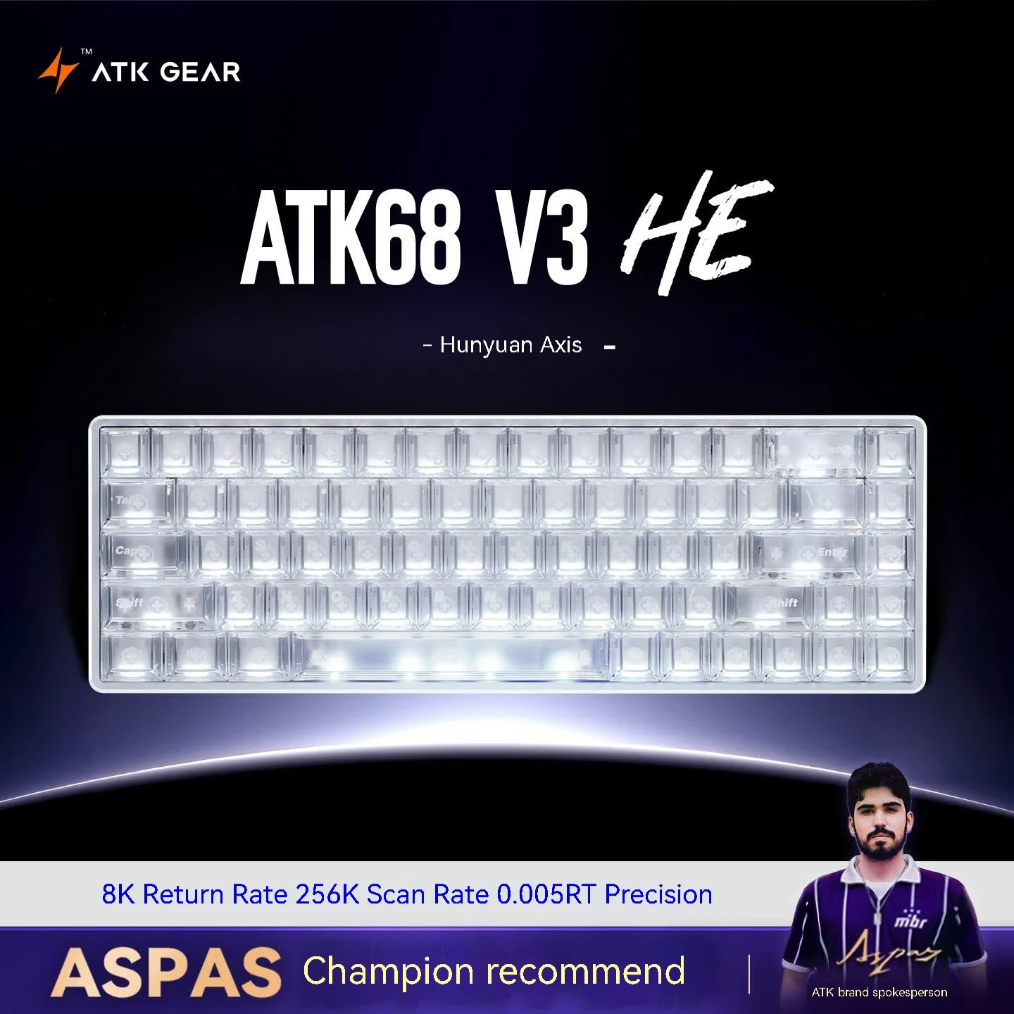 ATK68 V3 HE ゲーミングキーボード Amazon.co.jp: ゲーミングキーボード ATK 68 Black G マグネティック