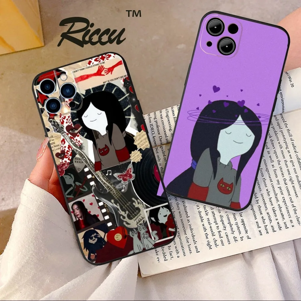 A-Adventure Time M-Marceline  Phone Case  For IPHONE 15,13,14,12,Mini ,11, Xr, X ,Xs Pro Max 8, 7 Plus Back Cover