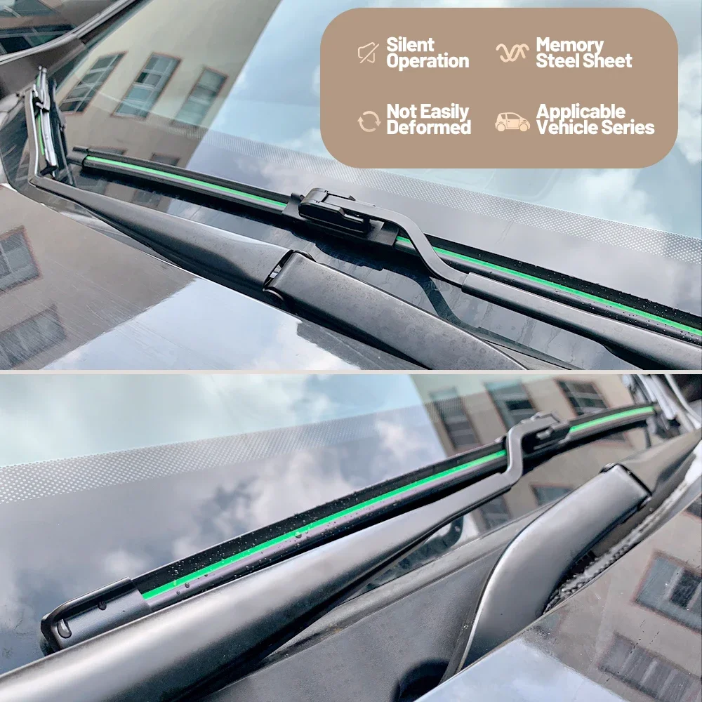 For Hyundai Ioniq 2016-2023 Front Windshield Wiper Blades 2pcs Windscreen Window Accessories 2017 2018 2019 2020 2021 2022