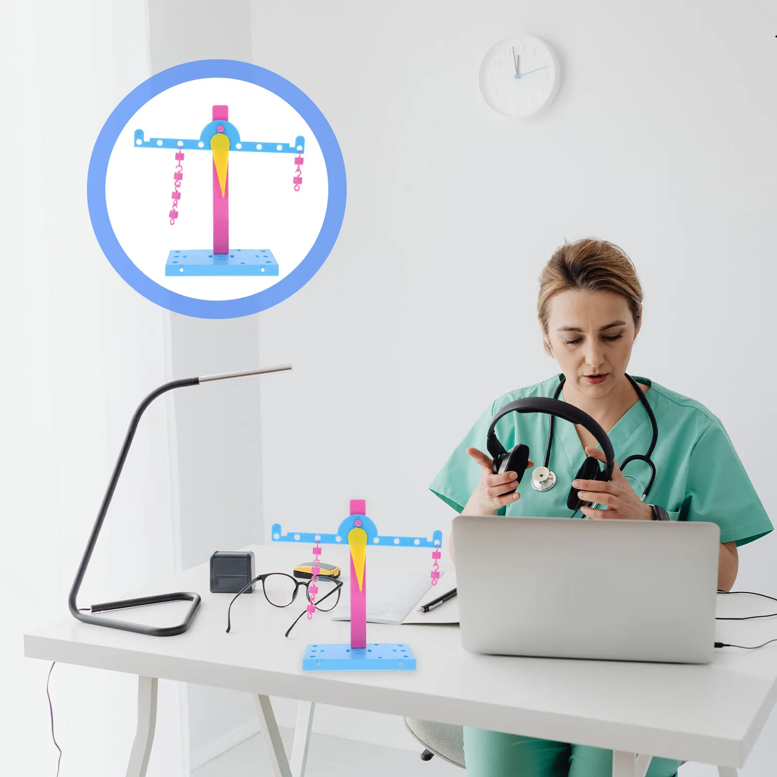 Kids DIY Lever Scale Balance Educational Science Experiment Early Learning Weight Principle Educational Fun Scale Balance Toys