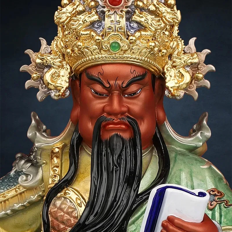 Guan Gong statue, ornament, Guan Gong, the god of martial arts, Guan Erye
