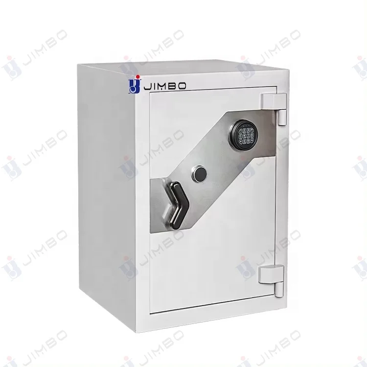 Caja Fuerte Electrónica Digital de Acero Grande JIMBO, Caja de Seguridad Ignífuga para el Hogar, Caja Fuerte Ignífuga para Dinero