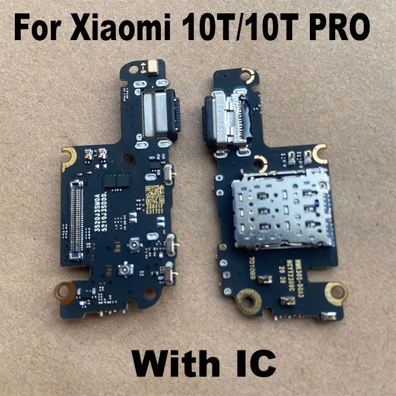 Charge Board For Xiaomi Mi 10T / Mi 10T Pro USB Charging Port Flex Cable With Quick Charging IC Connector Parts