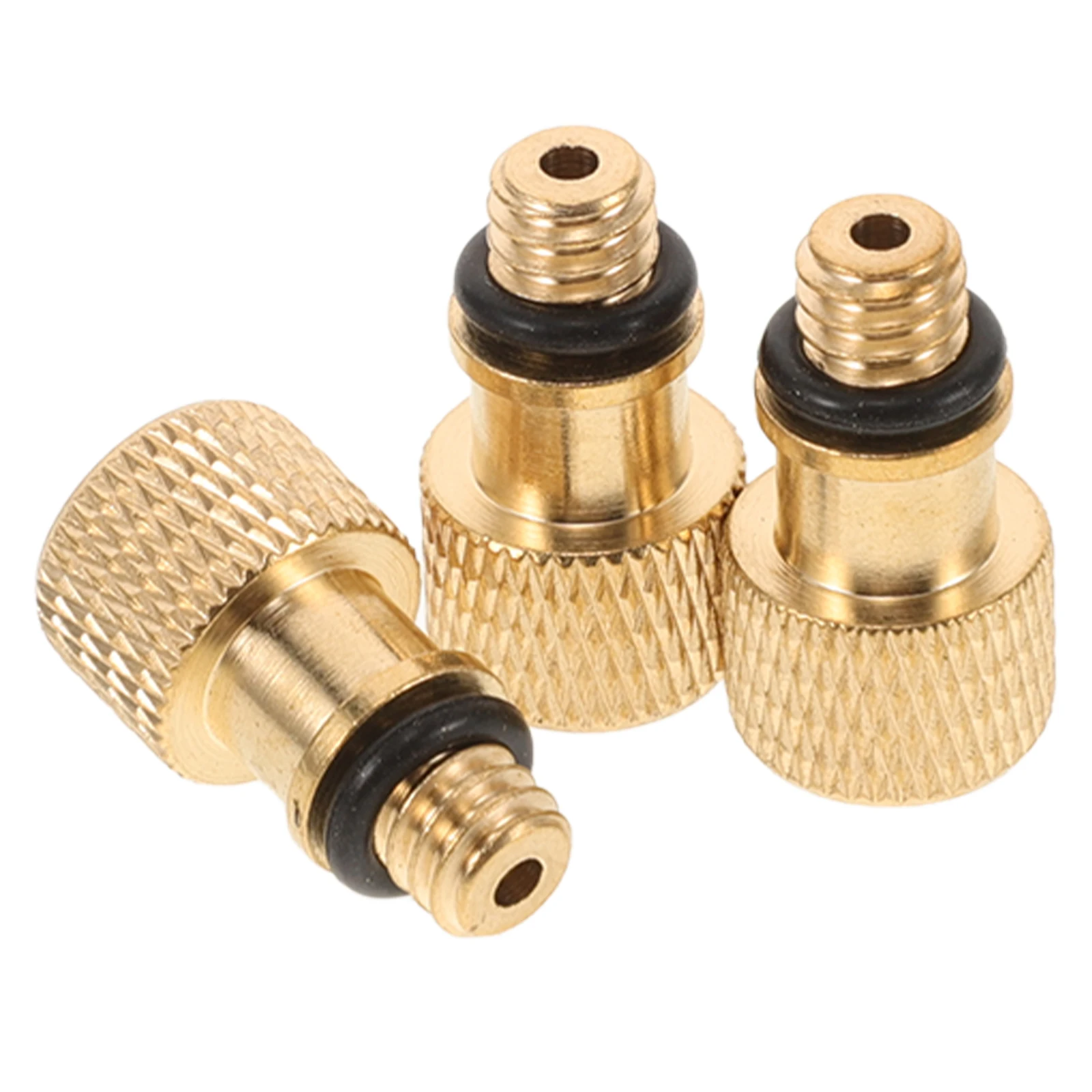 

3pcs Copper Bike Tire Valve Adapter Needles for Presta to Conversion Efficient Inflation Durable Lightweight Sleek