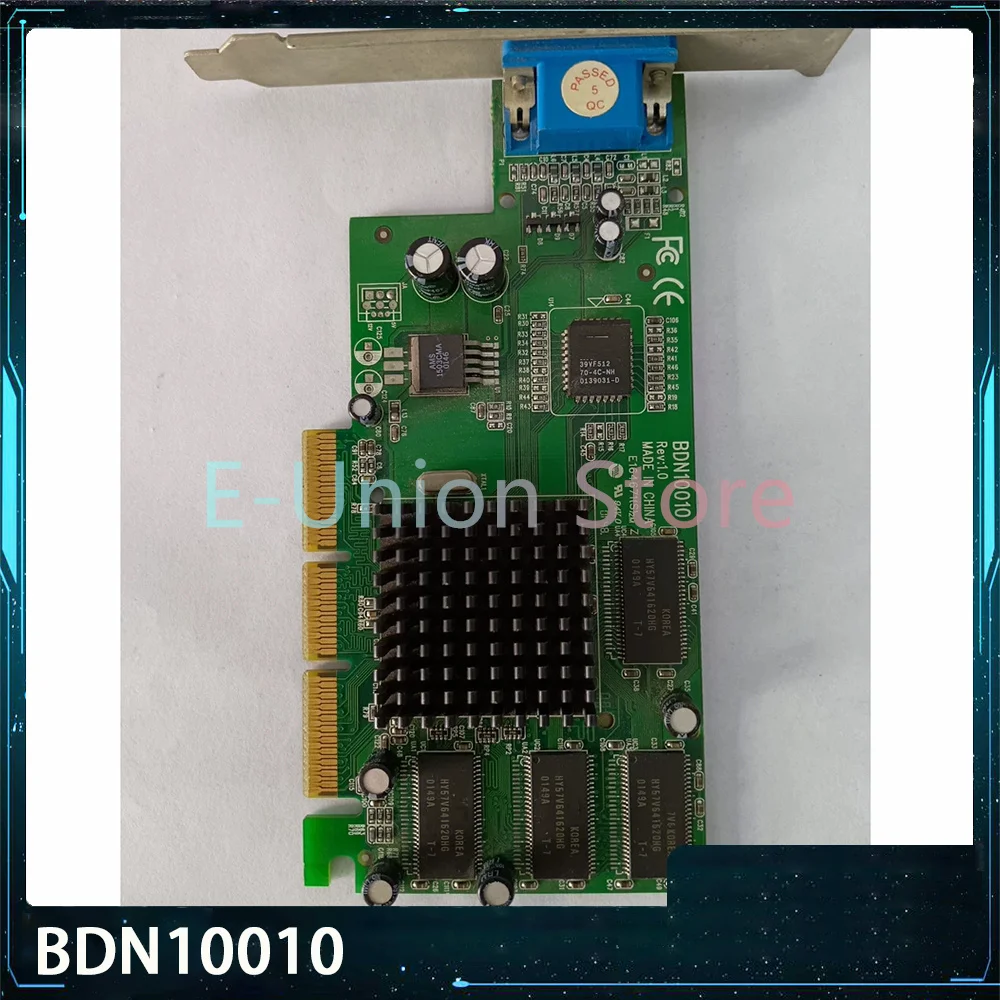 BDN10010 Industrial Control Graphics Card TNT2 M64 Chip 32M Video Memory AGP Interface