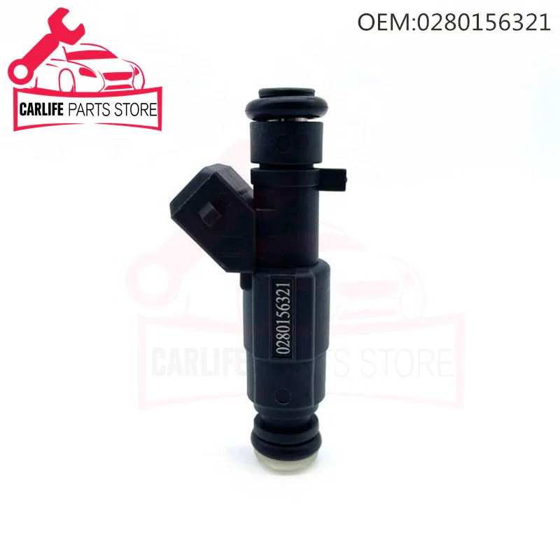 0280156321 Auto Parts Fuel Injector Nozzle For Wuling Rongguang 1.2 Hongtu 1.2 B12 Engine Series High Quality Car Accessories