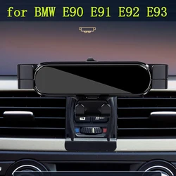 Car Phone Holder For BMW E90 E91 E92 E93  Car Styling Bracket GPS Stand Rotatable Support Mobile Accessories