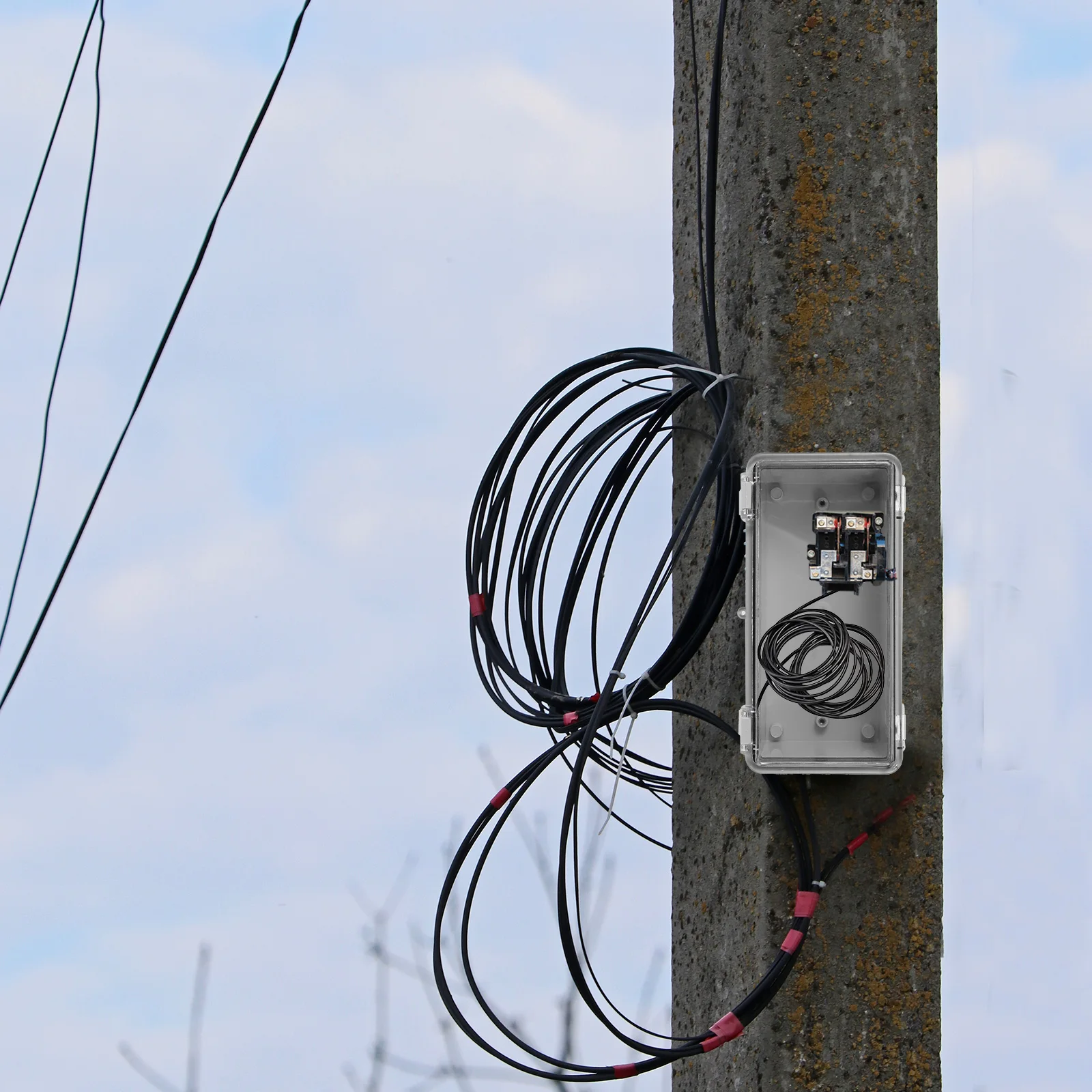 

1 шт. водонепроницаемая коробка IP67 проектная распределительная коробка уличные пластиковые электрические коробки прозрачный корпус для подключения кабеля