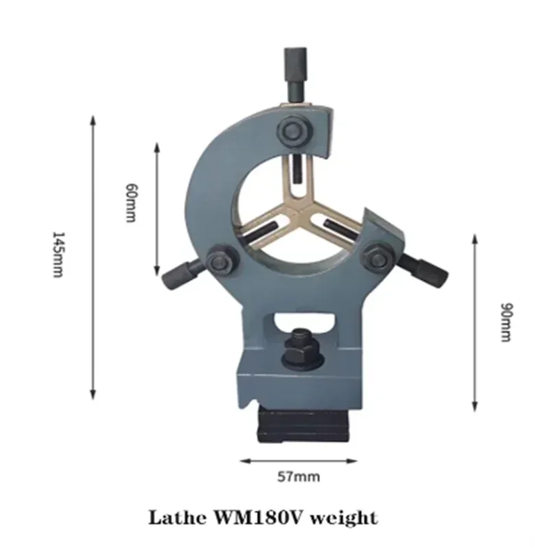 

WM180V WM210V Mini Lathe Center Frame Tool Holder Household Stable Woodworking Metal Lathe Bracket Accessories Tool NEW