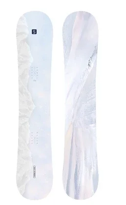 Snowboard, quick wear suit holder, all-round pure white iceberg for men and women