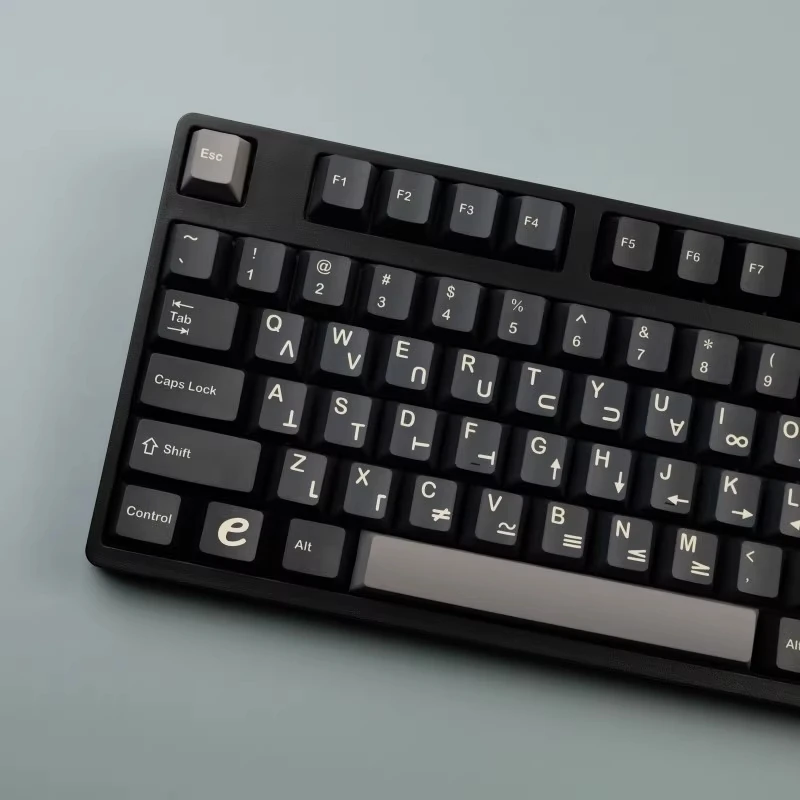 140 Keys/set GMK Euler Keycap PBT Dye Subbed Keycaps Cherry Profile Key Caps For 61 64 68 84 87 96 980 104 ISO 7U Spacebar