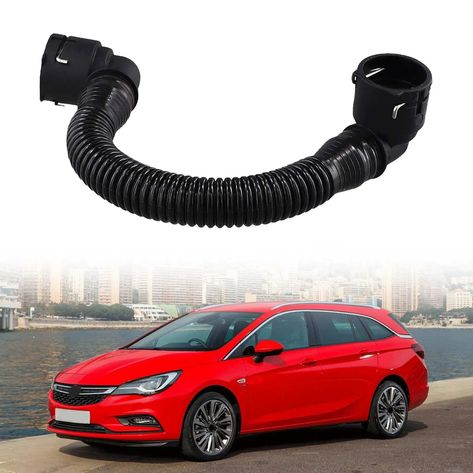 OEM 55556495 أنبوب استراحة علبة المرافق لإصلاح المركبات 55556495 صمام استبدال أنبوب جهاز التنفس المرافق المضاد للتآكل