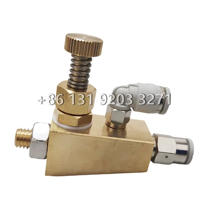 

Brass air atomizing nozzle cleaning device small flow nozzle stripper edge banding machine adjustable siphon accessories