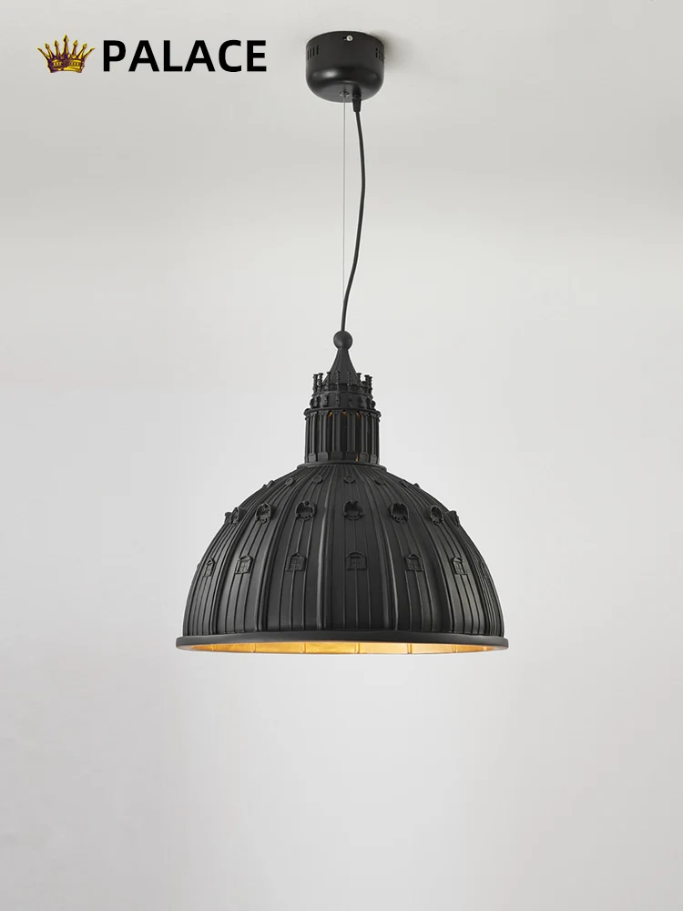 French style light luxury palace restaurant creative decoration chandelier coffee shop medieval industrial style lighting