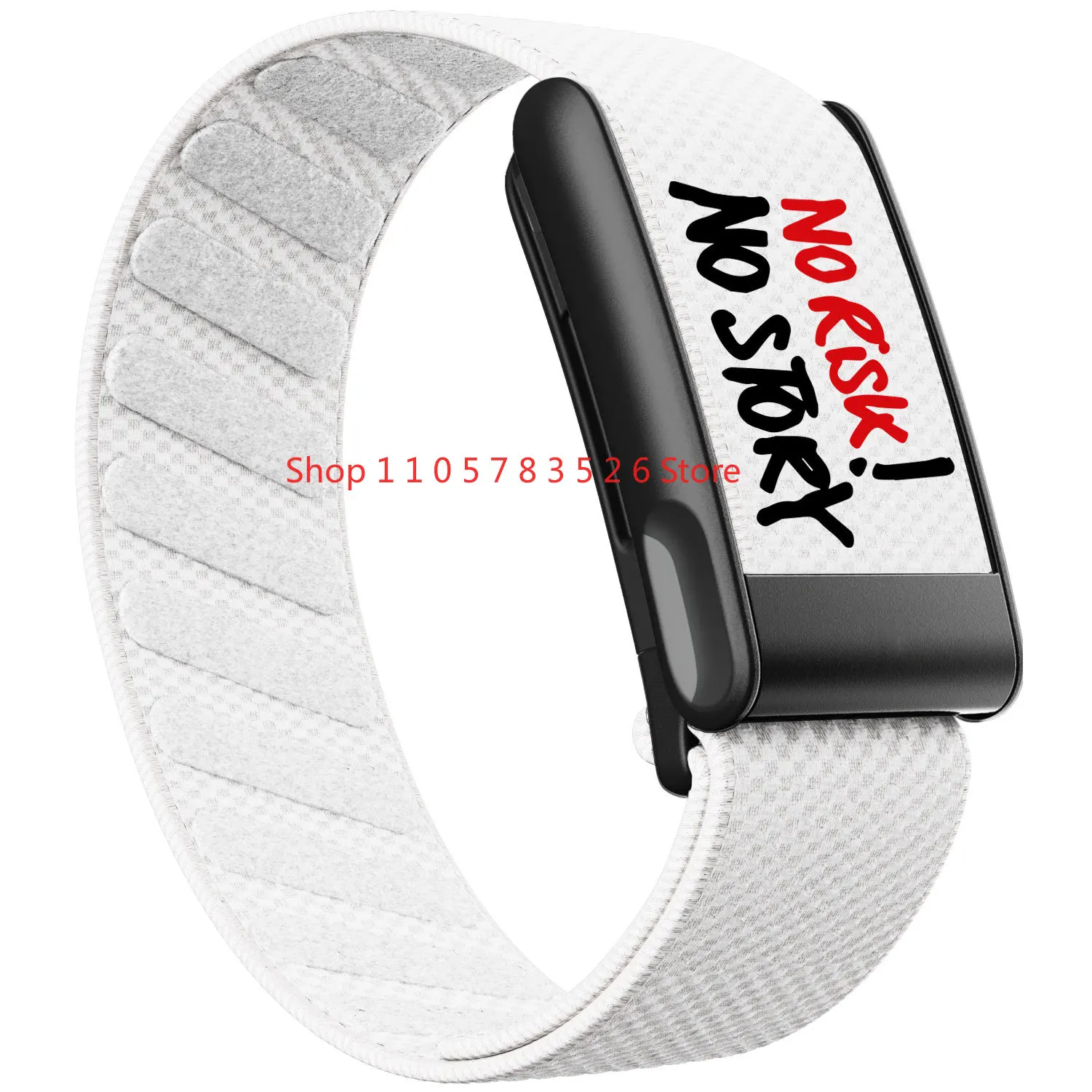 2026 Geeignet für WHOOP5.0/MG Nylon-Druckarmband mit schwarzem U-förmigem Rahmen, silbernem U-förmigem Rahmen und goldenem U-förmigem Rahmen. – Detail 27