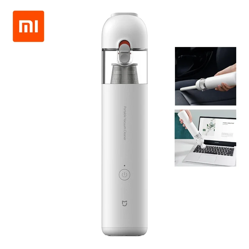 XIAOMI Mijia Mini Cordless Vacuum Cleaner Portable Handheld Carpet Cleaner for Car Desk Chargeable Cleaning Machine Dust Catcher