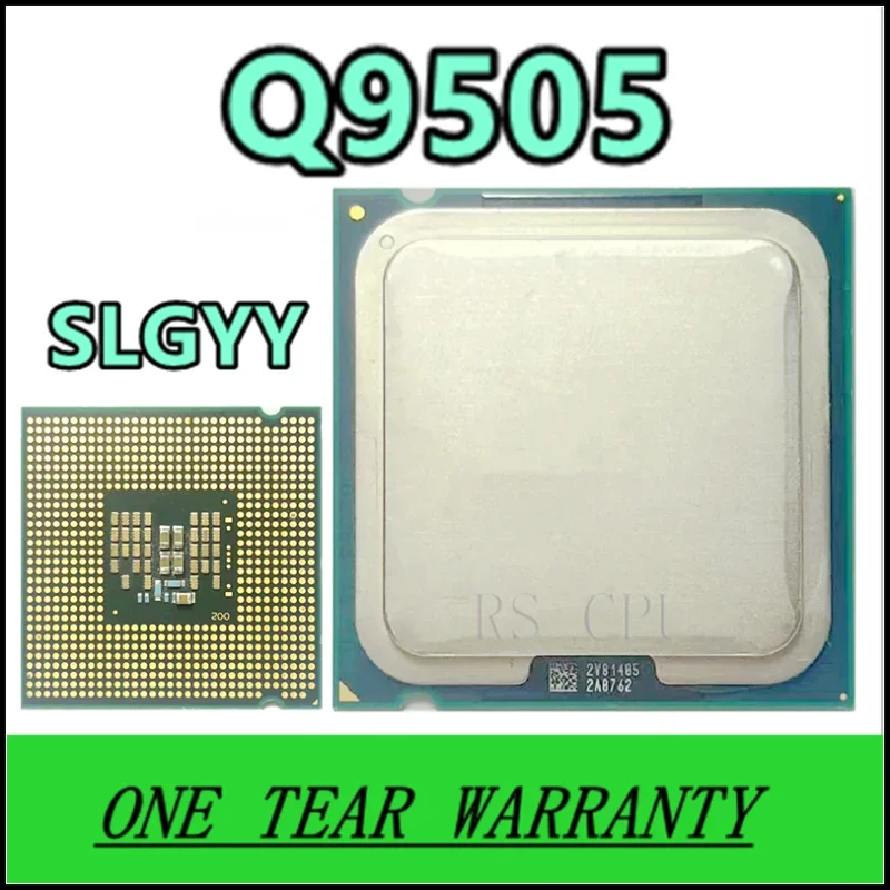 Q9505 SLGYY 2.8 GHz Quad-Core Quad-Thread Prosesor CPU 6 M 95 W LGA 775