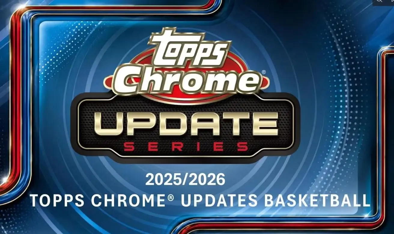 NEW 2025-26 TOPPS CHROME UPDATE SERIES Basketball Card Volue Box | Search for NBA Debut Patch Autographs!