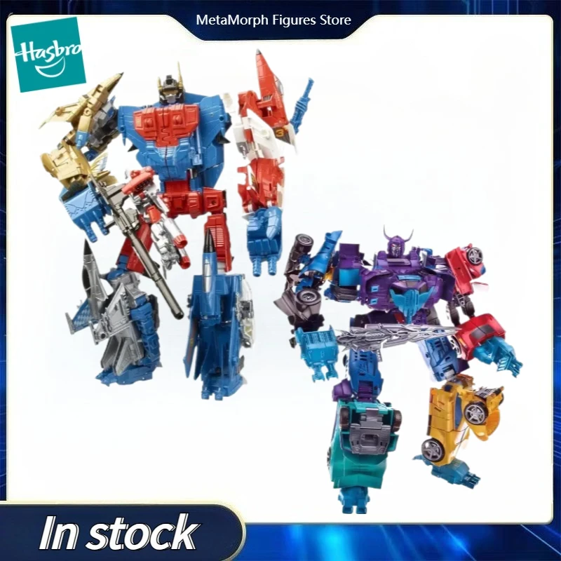 Original Hasbro GENERATIONS Transformers Toy COMBINER WARS MENASOR SUPERION Anime Figure Collection Model Toy