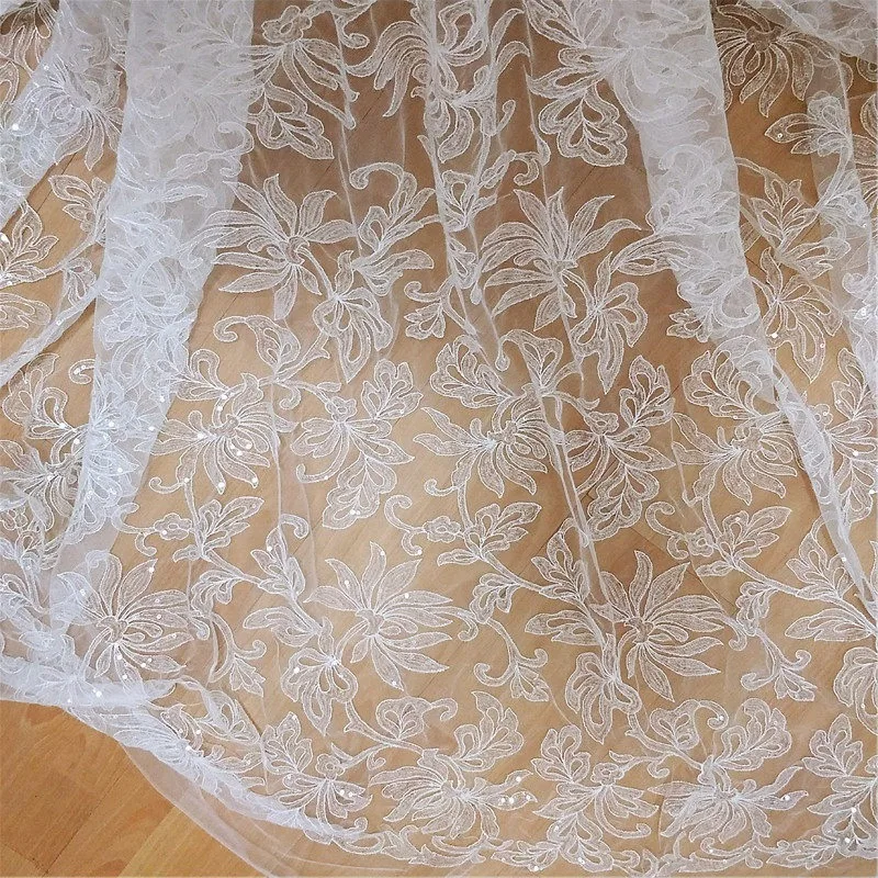 

Новый лесной стиль, вышивка блестками, кружевная ткань, украшение, сделай сам, высококачественное свадебное платье, детская одежда, повязка на голову, аксессуары