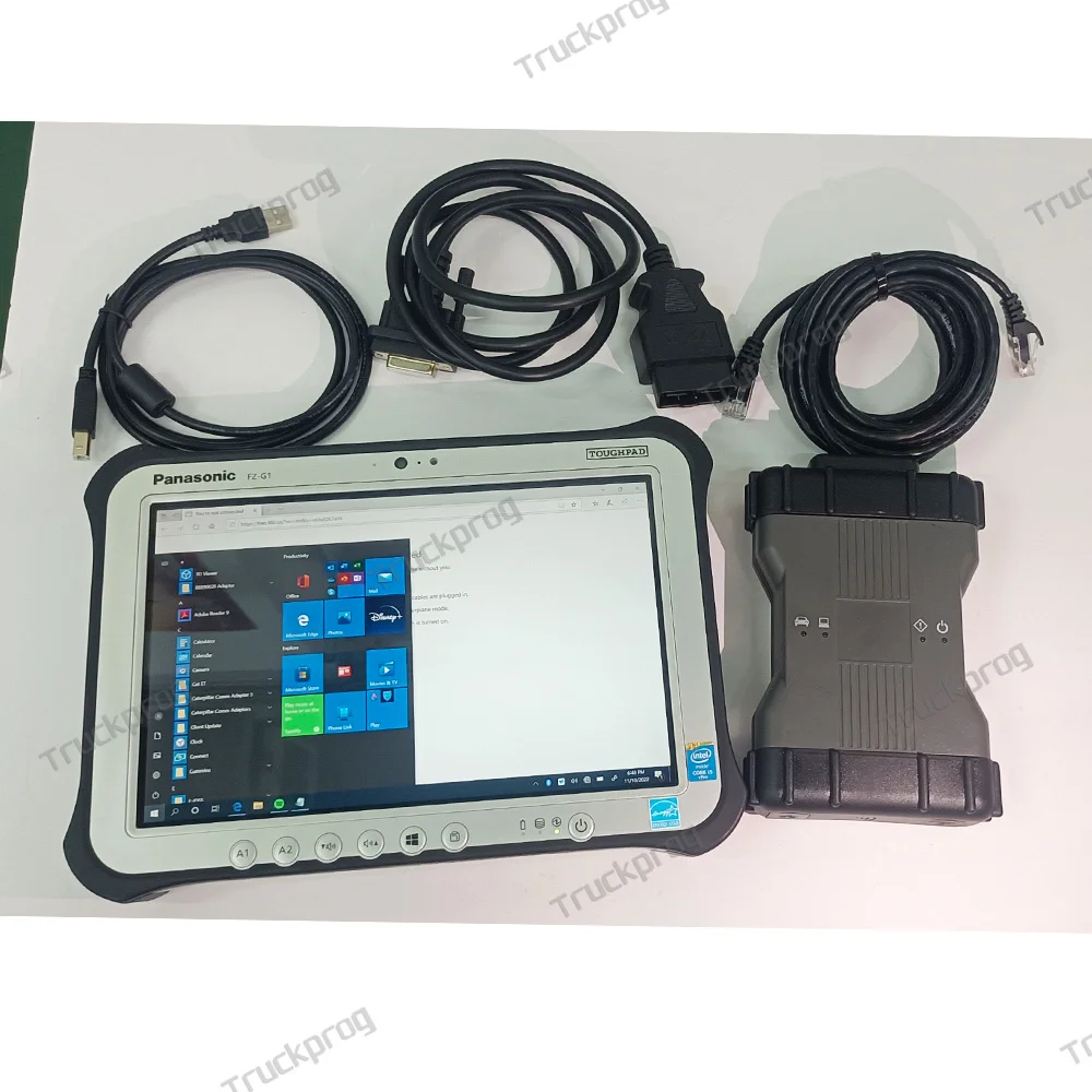 MB star C4 C5 C6 FOR Panasonic FZ-G1 tablet installed software 4g 8g SD Connect Compact 4 scanner Multiplexer`