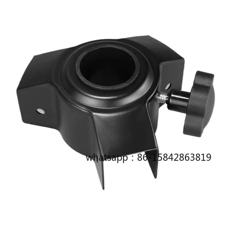 

Speaker Bracket Metal Tripod Bracket Middle Three-way Iron Seat
