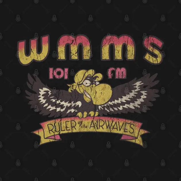 Vintage WMMS 101 FM Radio Station T-Shirt Oversized T-shirts For Women/Men Clothing New Fashion Top Tees