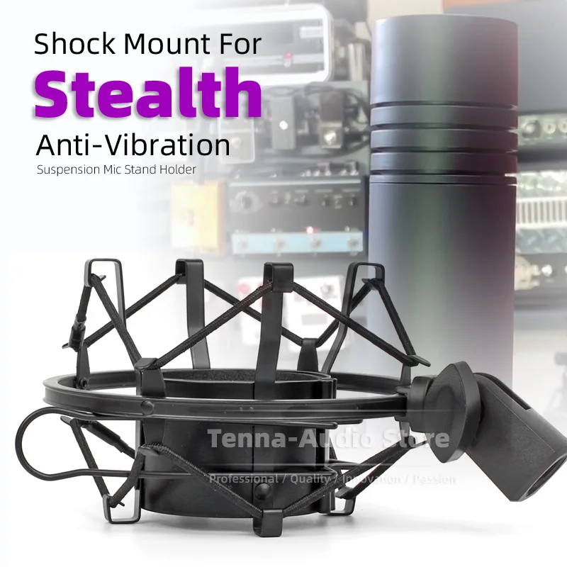 

For Aston Stealth Recording Mike Shock Mount Suspension Microphone Shockproof Mic Spider Holder Shockmount Anti Vibration Stand