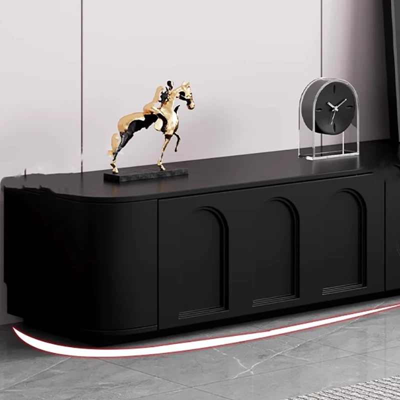 تصميم فريد من نوعه نمط فاخر تخزين التلفزيون بين قوسين التلفزيون الإبداعي تقف الحديثة قسط التلفزيون المحمول Da Soggiorno أثاث غرفة المعيشة #5