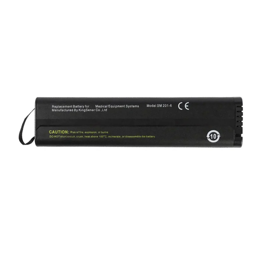 SM201-6 11.1V 39Wh 3.52Ah Rechargeable Li-ion Battery For GE DASH 3000 4000 5000 B30 B40 B20I B30I B40I MT9083 MT9083A MT9083A8