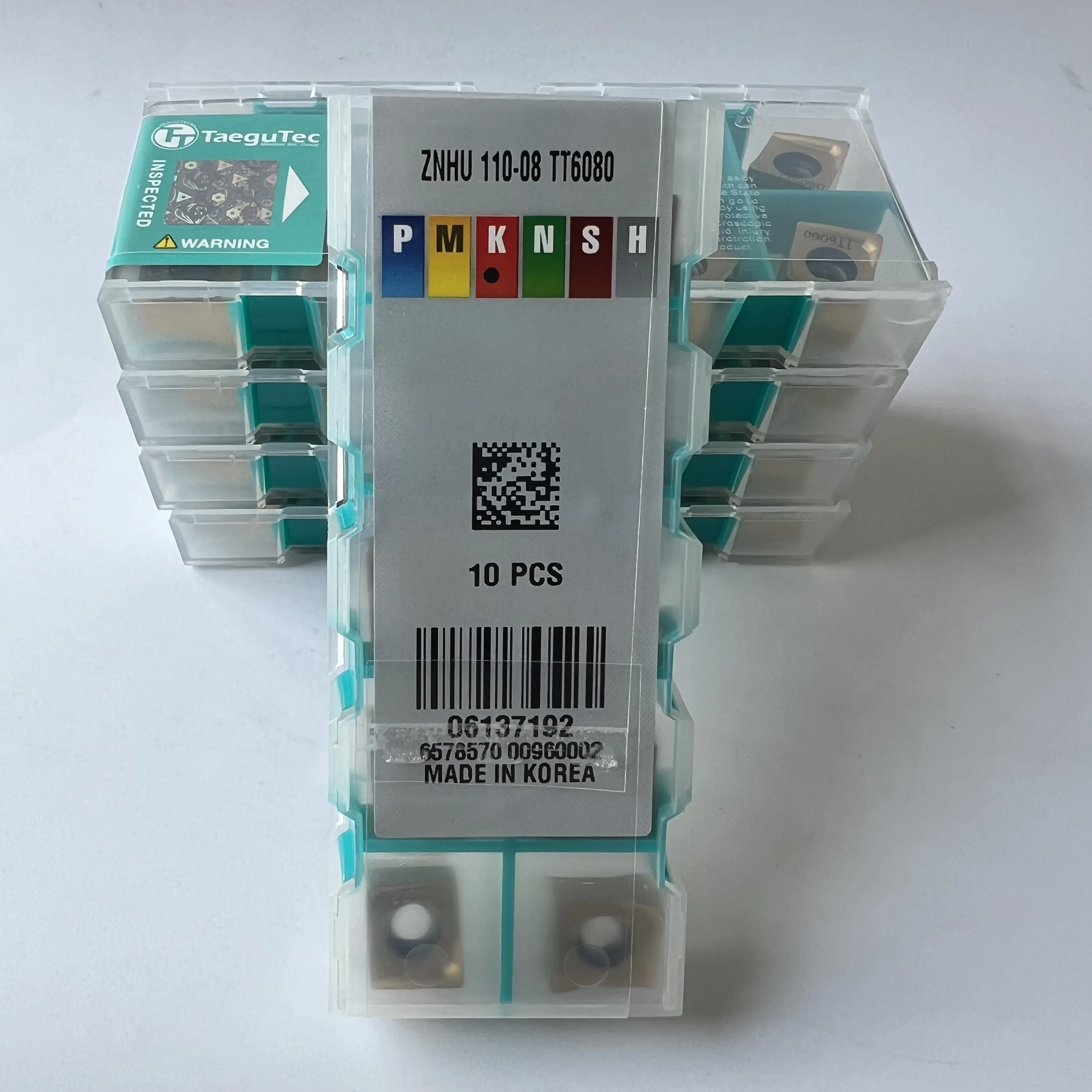 ZNHU110-08 TT6080 / Original carbide blade 10 Pcs