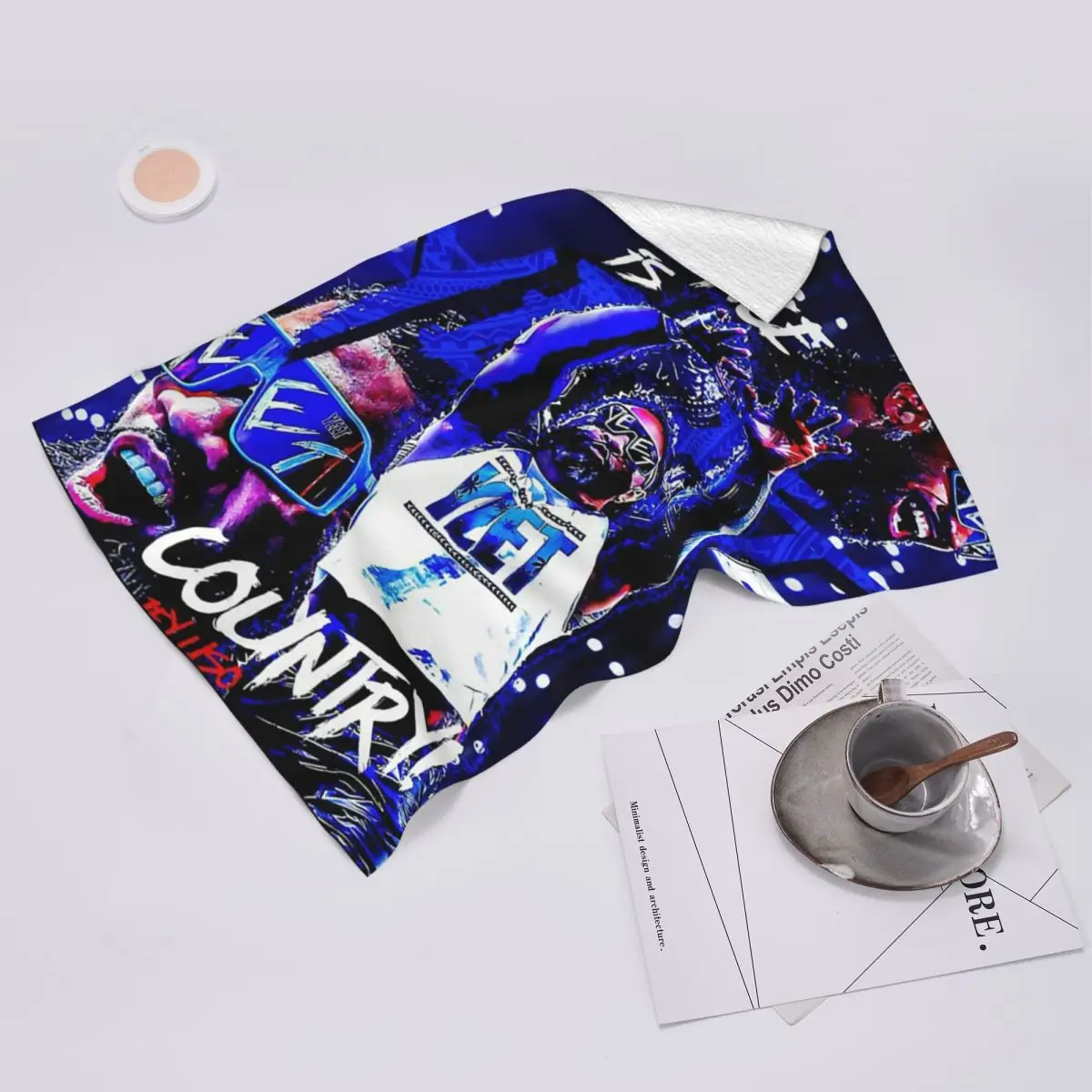 

Custom Jey Uso Yeet Art Soft Face Towel Quick Dry Pool Bath Cotton Towels Absorbent