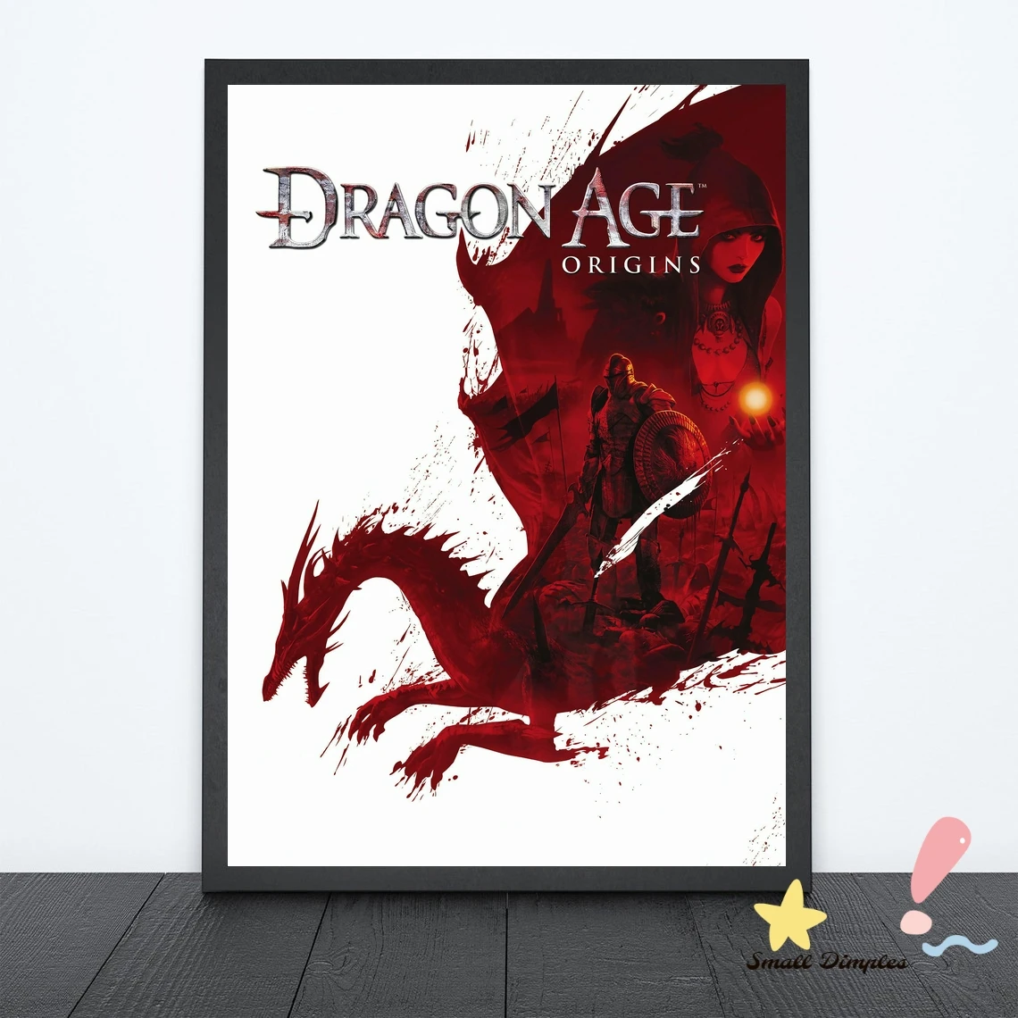 

Dragon Age Game Poster Canvas Art Print Home Decoration Wall Painting ( No Frame )