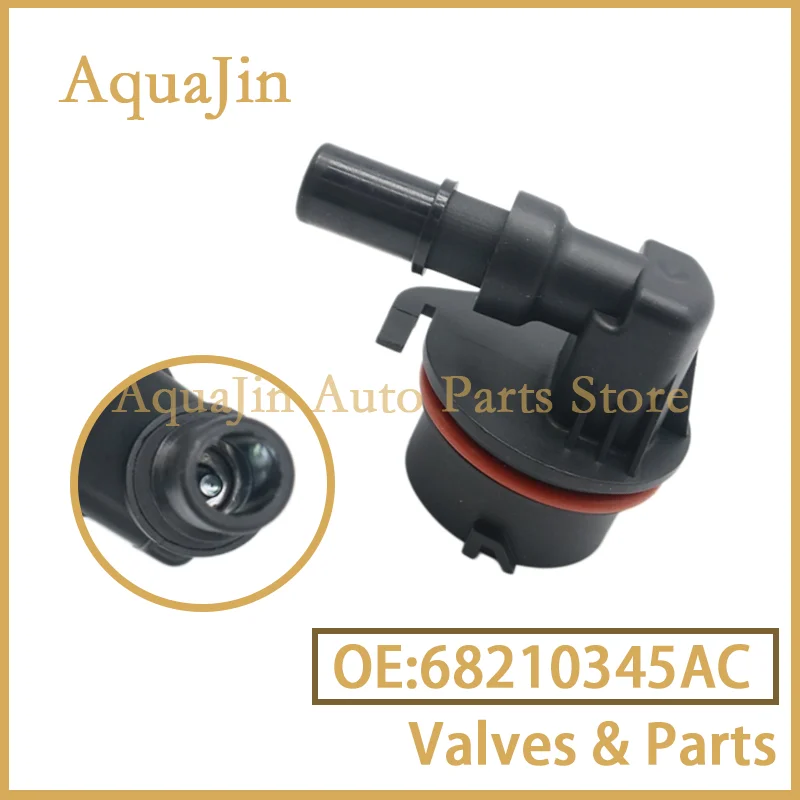 

68210345AC Positive Crankcase Ventilation PCV Valve For Chrysler Pacifica Voyager Dodge Durango Jeep Gladiator Auto 68210345AA