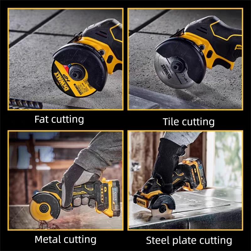 

DeWalt 20V Lithium-ion Handheld Cutting Saw, Small Portable Saw for Cutting Metal, Wood, Plastic Pipes, and Tiles (DCS438)
