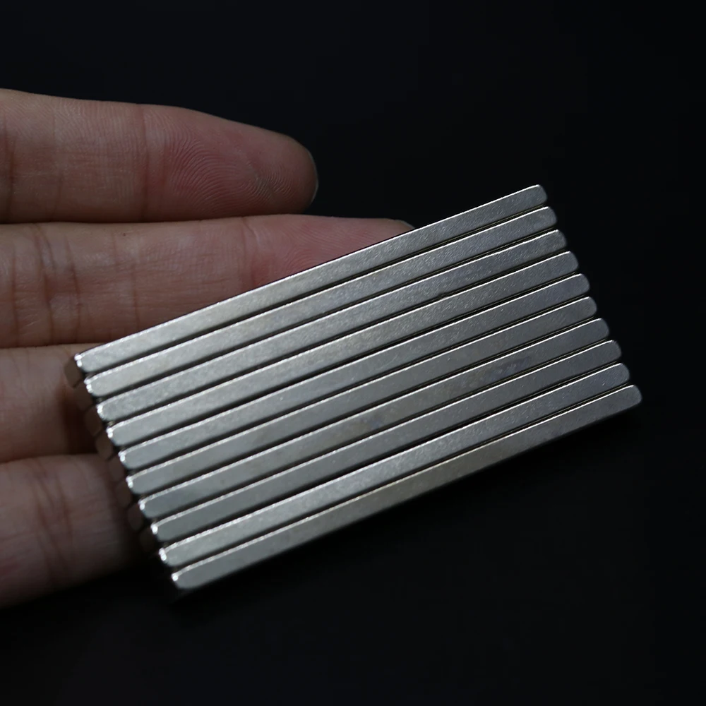 2/5/10/20Pcs 50x5x3 Neodymium Magnet 50mm x 5mm x 3mm N35 NdFeB Block Super Powerful Strong Permanent Magnetic imanes