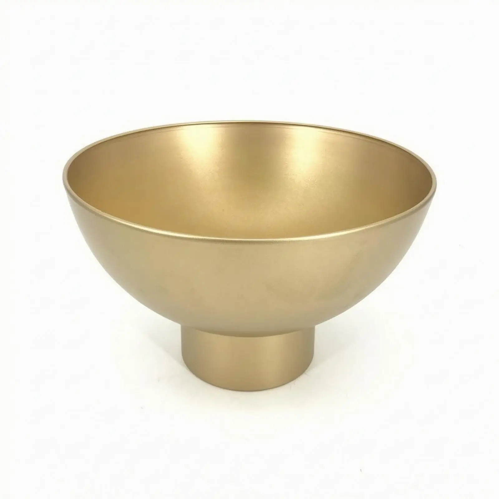 Metal Planter with Pedestal Tabletop Metal Flower Pot Bowl Planter Minimalist