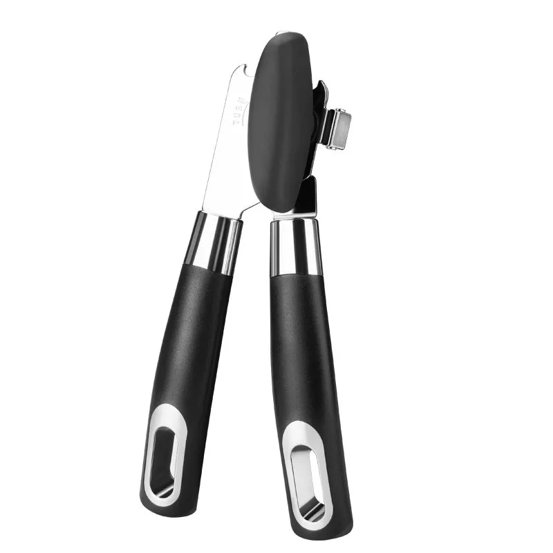 Professional Tin Manual Can Opener Multifunctional Stainless Steel Beer Grip Opener Side Cut Cans Bottle Opener Kitchen Gadgets