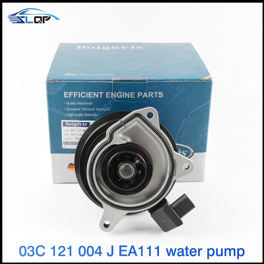 

03C121004J Engine Twin Turbo Water Pump for Audi A1 A3 VW Sciricco Beetle Golf MK6 Jetta Tiguan Touran EA1111.4TSI 03C 121 004 E