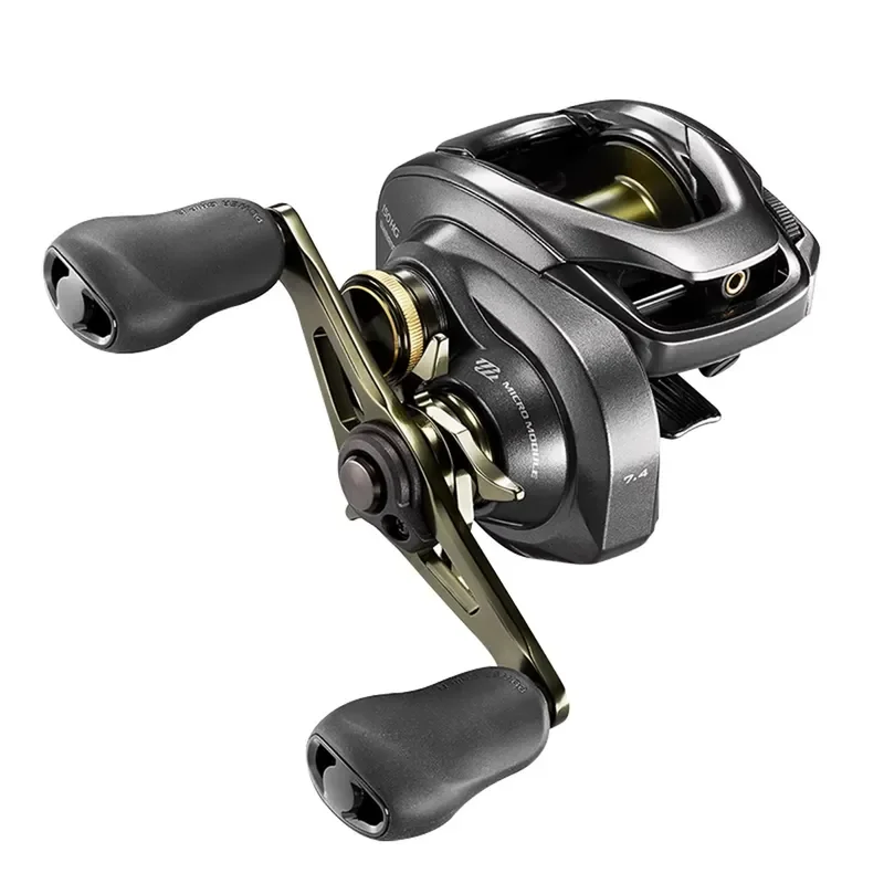 CURADO DC Water Drop Reel Baitcasting Reel Stainless Steel Metal River Use Long Distance Anti-Explosion Line Malaysia Origin