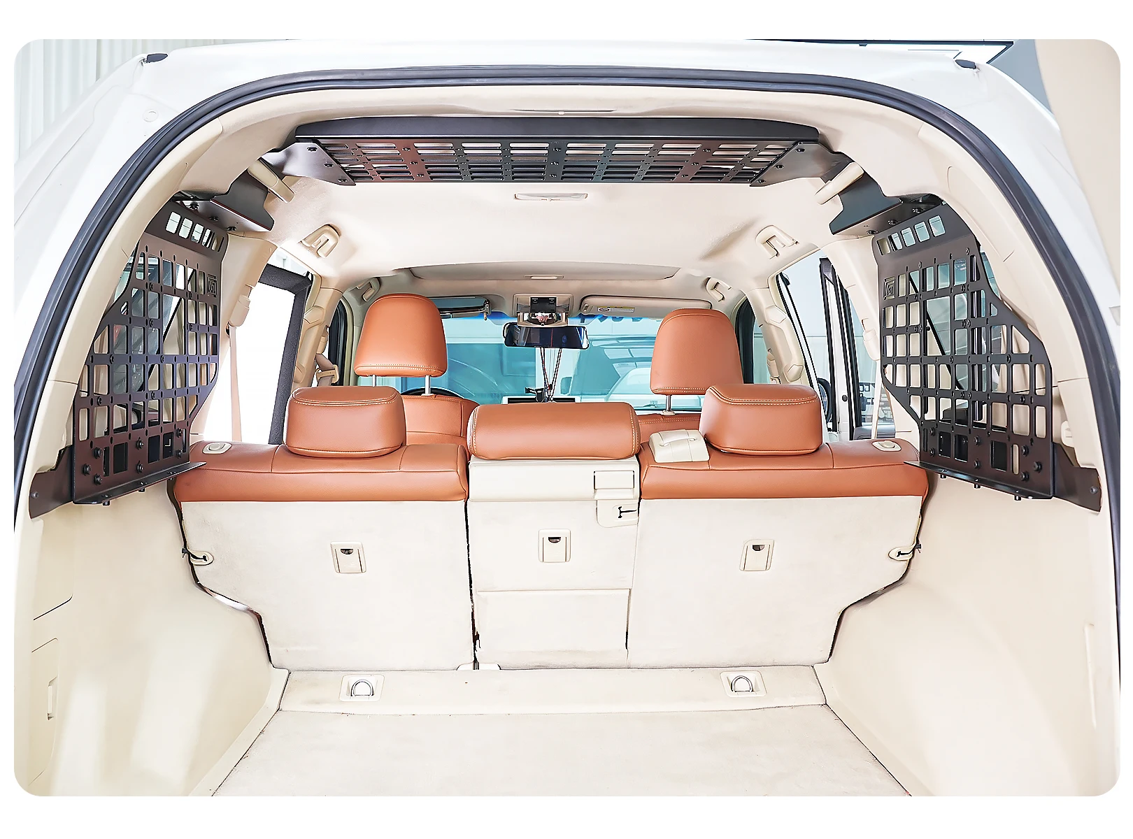 

For Toyota Land Cruiser Prado J150 2010-2022 Storage Shelf Side Window Bracket Molle Panel Rear Trunk For Lexus GX460